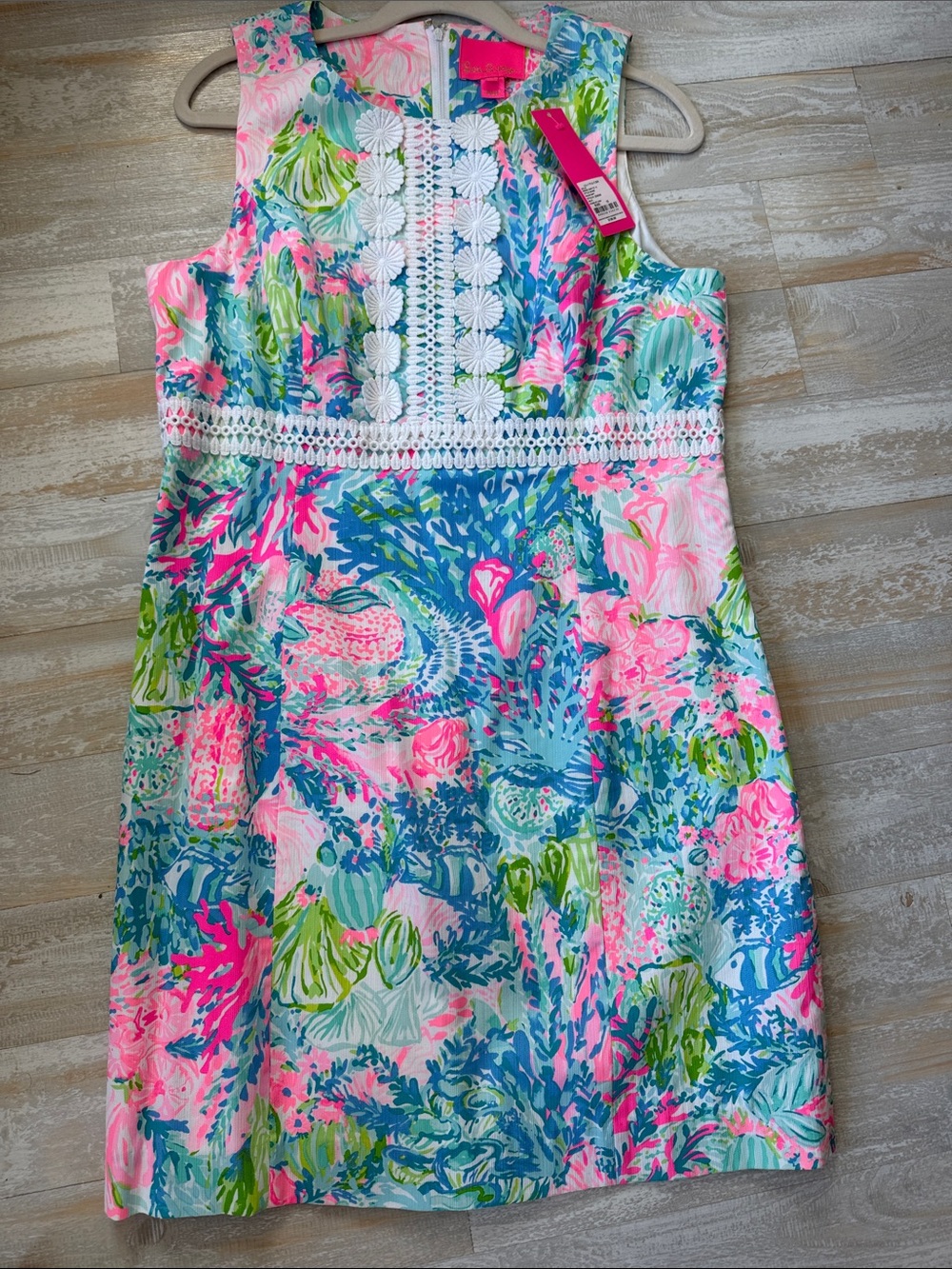 Lilly Pulitzer Multicolor Coral Reef Print Midi Dress